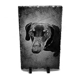 Custom Bespoke Personalised Pet Sketches on Rock Slate